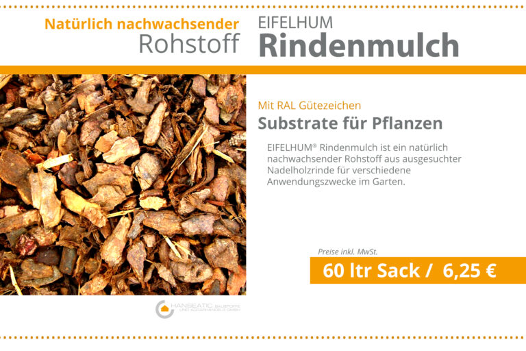 EIFELHUM® Rindenmulch Hanseatic Baustoffe und Agrarhandels GmbH